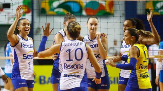 Rexona-Sesc vence Copa do Brasil de Vôlei 2017 Rexona-Sesc vence Copa do Brasil de Vôlei 2017